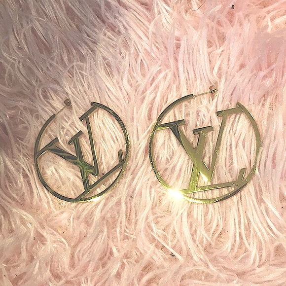 Luxe Logo Hoops - Picture 5 of 5